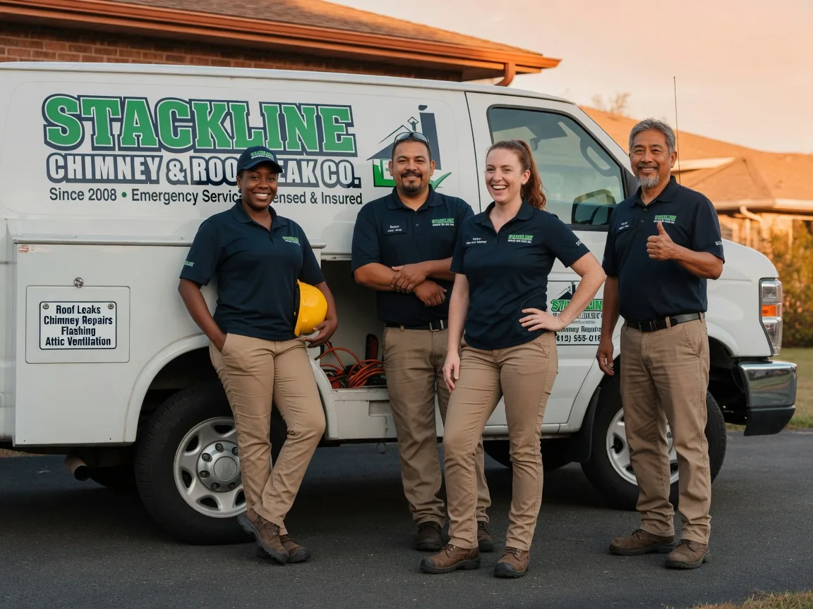 Chimney flashing repair company in Fairfield, CT